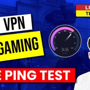 ✅ Best VPN For Gaming in 2021 + Live Ping Test