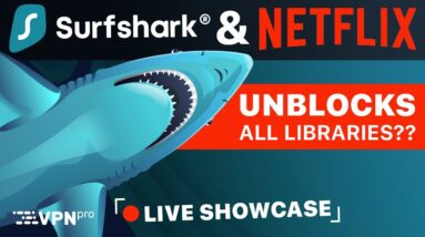 Surfshark Netflix review 2021? BEST VPN for streaming?? LIVE TEST