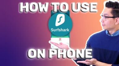 How to use Surfshark VPN on phone ? FULL LIVE showcase of Surfshark app