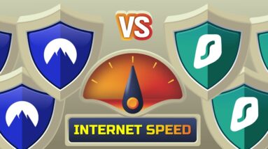 NordVPN vs Surfshark Speed Test Comparison