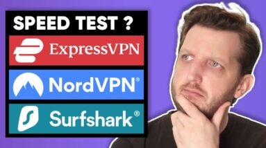Expressvpn vs Nordvpn vs Surfshark Speed Test 2022 Review