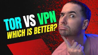 TOR vs VPN - Which is Better? TRADEOFFs Explained! ?