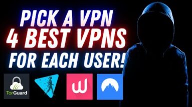 4 Best VPNs - Easy Guide to Choose! 70+ VPNs Reviewed!