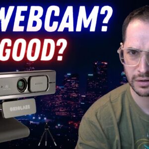 Best $100 4k Webcam? Okiolabs A10 Webcam Review
