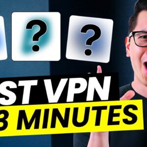 Best VPN 2023 in 3 MINUTES ???? [MY TOP 3 VPN PICKS]