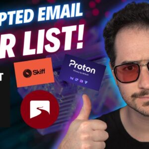 Encrypted Email Tier List 2024 ! Which is the best encrypted email?