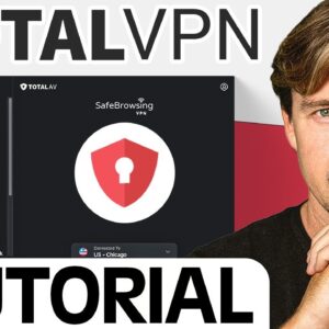 Here's How To Use Total VPN | Easy Total AV VPN tutorial! ????