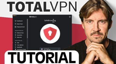 Here's How To Use Total VPN | Easy Total AV VPN tutorial! ????