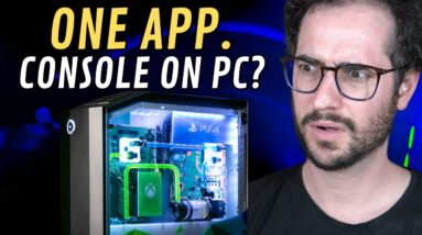 One App That Transforms PC into Console?