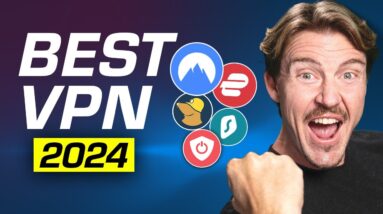 The BEST VPN 2024 | The ACTUAL Top 5 Best VPN options [TESTED]
