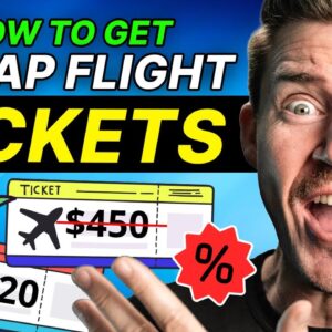 How to Get CHEAP Flight Tickets 2024 | Cheap Flights tutorial! ????