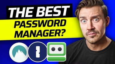 Best Password Manager in 2024 -  TOP 3 Best Options Reviewed!🔥